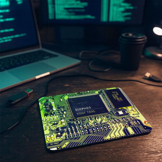  gedrukte schakeling - geek elektronische PCB's Muismat