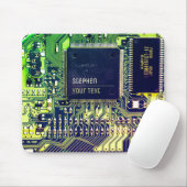  gedrukte schakeling - geek elektronische PCB's Muismat (Met muis)