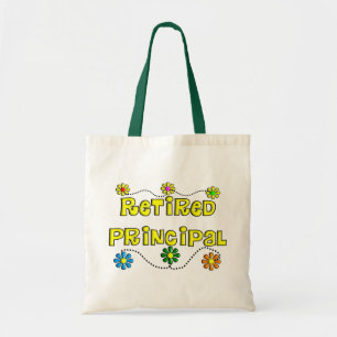 Gedrukte schenkingen aan de schoolhoofden tote bag