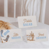 Gedrukte Westerne voedsel tent Kaarten