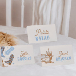 Gedrukte Westerne voedsel tent Kaarten