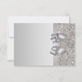 Gedrukte zilverreeksen, BW & Diamond Hartelijk dan Bedankkaart (Achterkant)