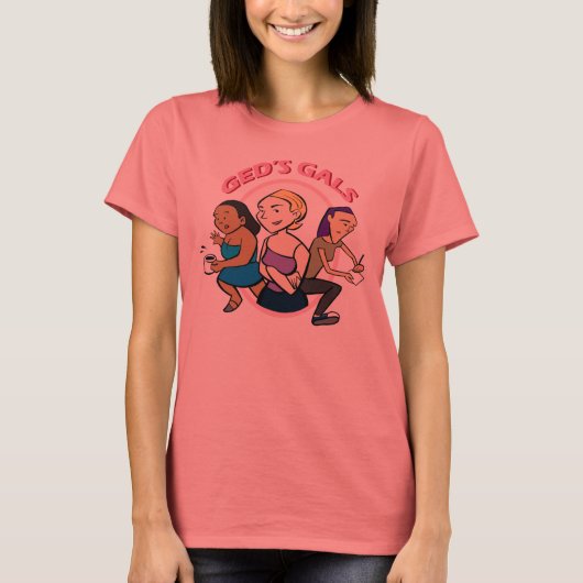 Ged's Gals T-shirt (Voorkant)