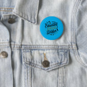 Geducateerd Grappig Verpleegstersleven Ronde Button 5,7 Cm (In situ)