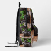 *Geduld aan het water: twee kleine grijze otters Bedrukte Rugzak (Links)