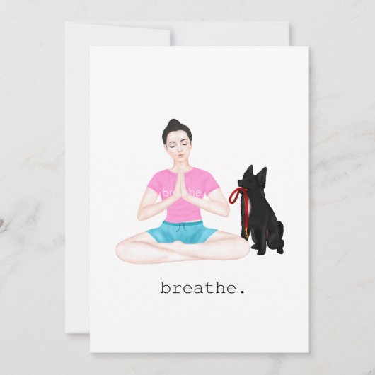 geduld bedankkaart (Voorkant)