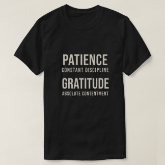 Geduld & Dankbaarheid - Sabr & Shukr Islamitisch T-shirt