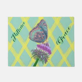 Geduld en gratie deurmat