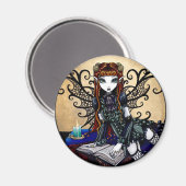 Geduld Gotische Lezing Fairy Magnet (Voorkant / Achterkant)