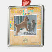 Geduld, Grasshopper. Metalen Ornament (Links)