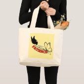 Geduld ( James 5:7 ) ToteBag Grote Tote Bag (Voorkant (product))