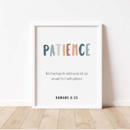 Geduld met de vrucht van het gedistilleerde poster