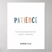 Geduld met de vrucht van het gedistilleerde poster (Voorkant)