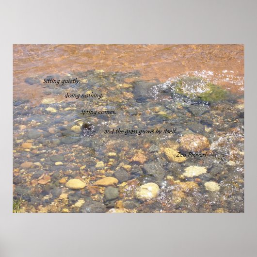 Geduld Poster (Voorkant)