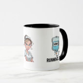 Geduld Raakt Op-Nurse Editie Mok (Voorkant rechts)