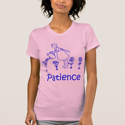 geduld t-shirt (Voorkant)