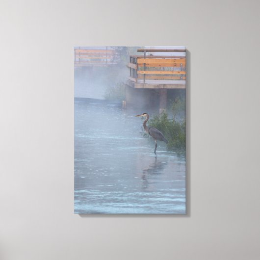 geduldig wachten canvas afdruk (Voorkant)