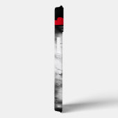 Geduldig Wachten met rood hart Case-Mate iPhone Case (Achterkant / Rechts)