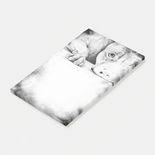 geduldig wachten post-it® notes (Schuin)