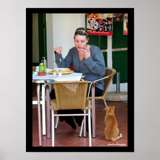 Geduldig Wachten Poster (Voorkant)
