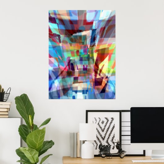 geduldig wachten poster (Thuiskantoor)