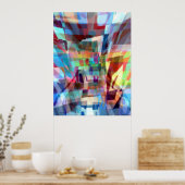 geduldig wachten poster (Keuken)