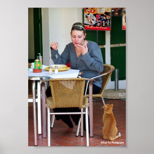 Geduldig Wachten Poster (Voorkant)
