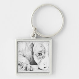 geduldig wachten sleutelhanger