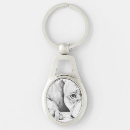 geduldig wachten sleutelhanger