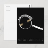 Geduldsfaden Lustig Keine Geduld Frauen Briefkaart (Voorkant / Achterkant)