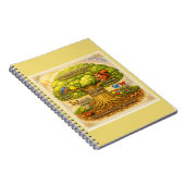 gedurende de dag gestaag vreugde opwekken notitieboek (Rechterzijde)