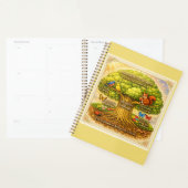 gedurende de dag gestaag vreugde opwekken planner (Display)