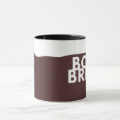 GEDURFD BROUWSEL. Koffie Mok - Grappige minimalist (Midden)