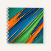 Gedurfd en energiek notitieboek (Voorkant)