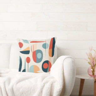 Gedurfd midden eeuw modern Abstract Kussen