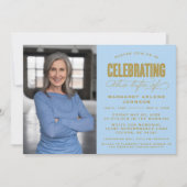 GEDURFD MODERN SCRIPT VIERING VAN HET LEVEN BEGRAF KAART (Voorkant)