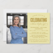 GEDURFD MODERN SCRIPT VIERING VAN HET LEVEN BEGRAF KAART (Voorkant)