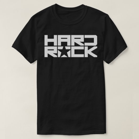 gedurfd ontwerp van de harde rots t-shirt (Design voorkant)
