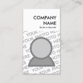 gedurfd ontwerp visitekaartje (Achterkant)