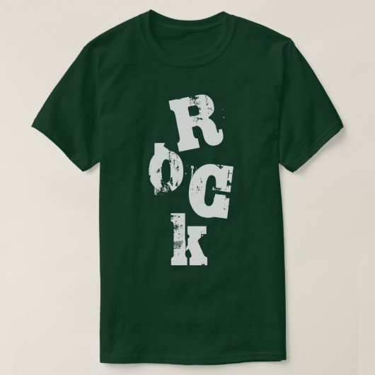 gedurfd rotsontwerp t-shirt (Design voorkant)