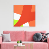 Gedurfde Abstracte Kantoor Canvas Afdruk (Insitu (Woonkamer))
