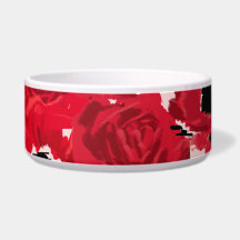 Gedurfde Abstracte Rozen en Poppies Pet