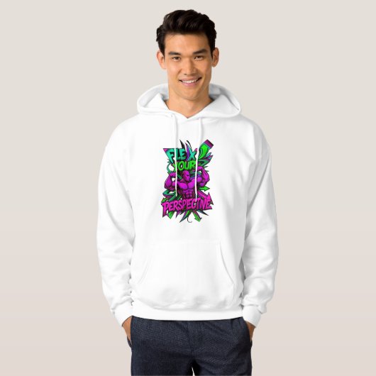 gedurfde beweging hoodie (Voorkant volledig)