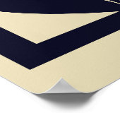 gedurfde botanische schaduw poster (Hoek)