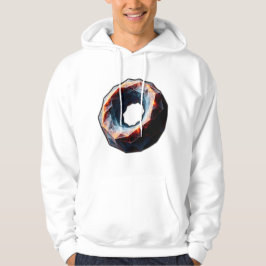 Gedurfde en moderne Abstracte kunst Hoodie