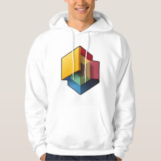 Gedurfde en moderne Abstracte kunst Hoodie