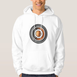 Gedurfde en moderne Abstracte kunst Hoodie