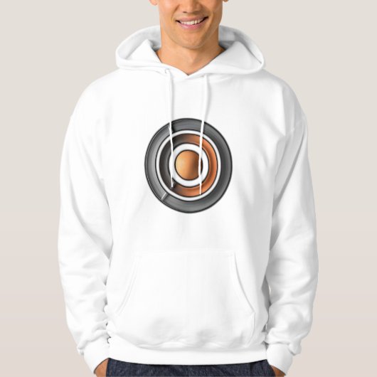Gedurfde en moderne Abstracte kunst Hoodie (Voorkant)