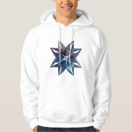 Gedurfde en moderne Abstracte kunst Hoodie