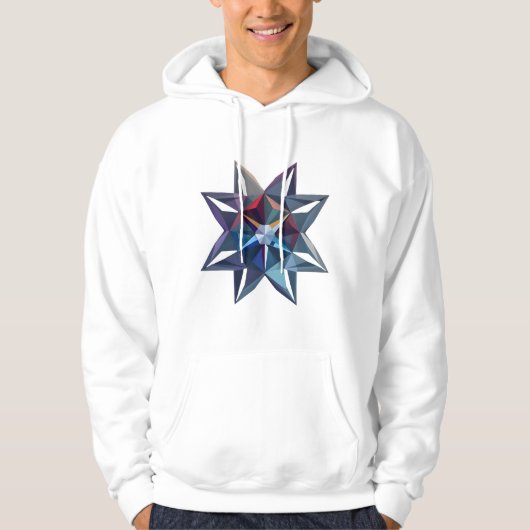 Gedurfde en moderne Abstracte kunst Hoodie (Voorkant)